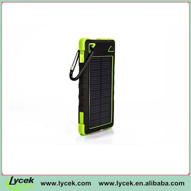 Rainproof 8000mAh Solar Portable Power For iPhone 6 plus | iPad Air 2  2