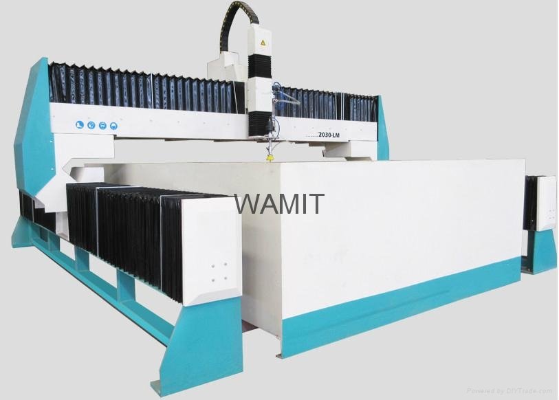 NEW type 6*2M 420Mpa granite design CNC water jet cutting machine