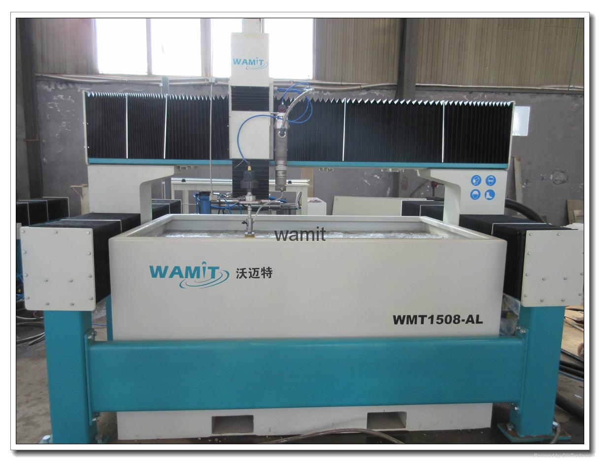 small mini water jet steel bar cutting machine price WMT1212AL