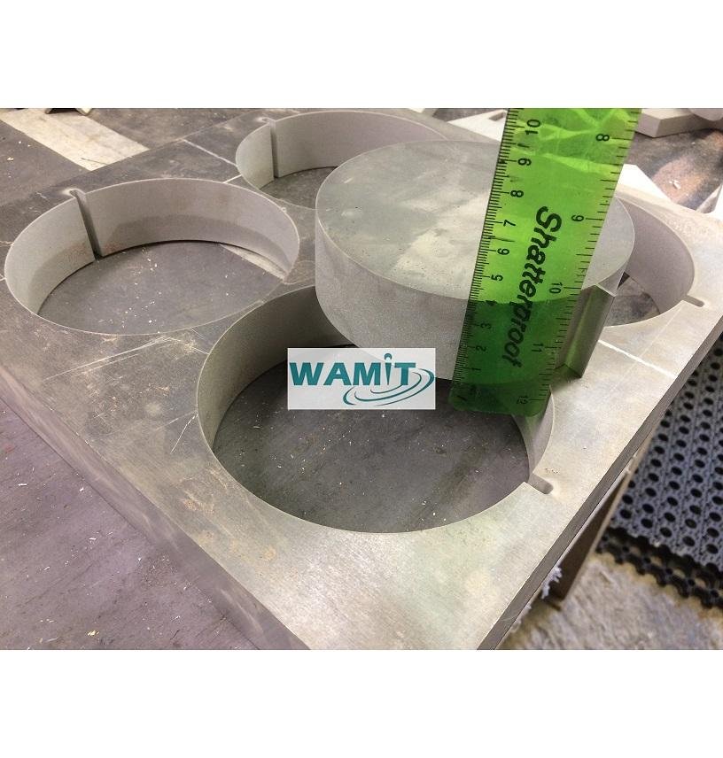 4*2M  420MPA aluminum plate waterjet  cutting systems 3