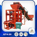 QT4-26 concrete block making machine 1