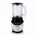 500W 1.8L full copper motor 2 in 1 blender with clear glass jar 1