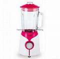 220W 750ml full copper motor blender with clear glass goblet 1