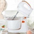 CB approval 5 Speeds Multifunction Electric Stand mixer and Hand Mixer with plas 1