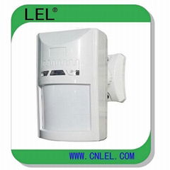 Curtain usage 15 degree PIR motion detector for home security