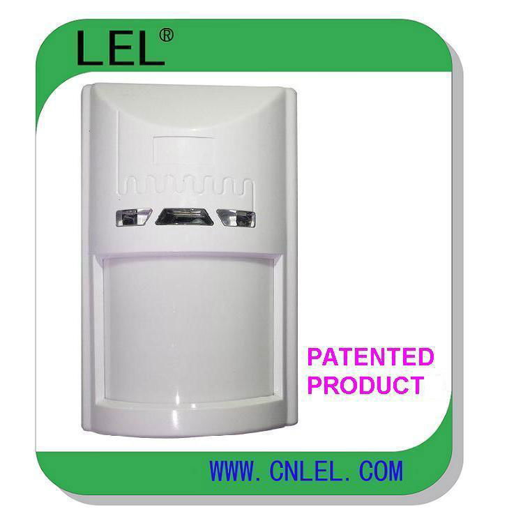 Pet immune PIR detector with patent design
