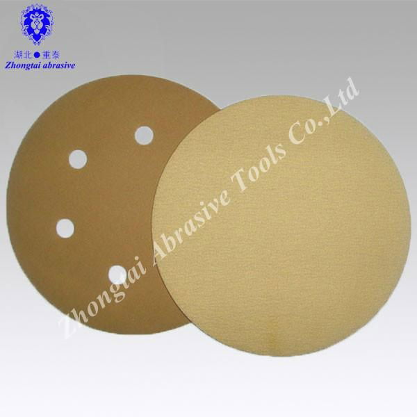 gold velcro disc