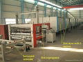 Impregnation line for melamine paper