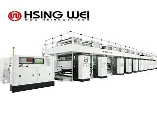 Electronic Line Shaft Rotogravure Printing Machine