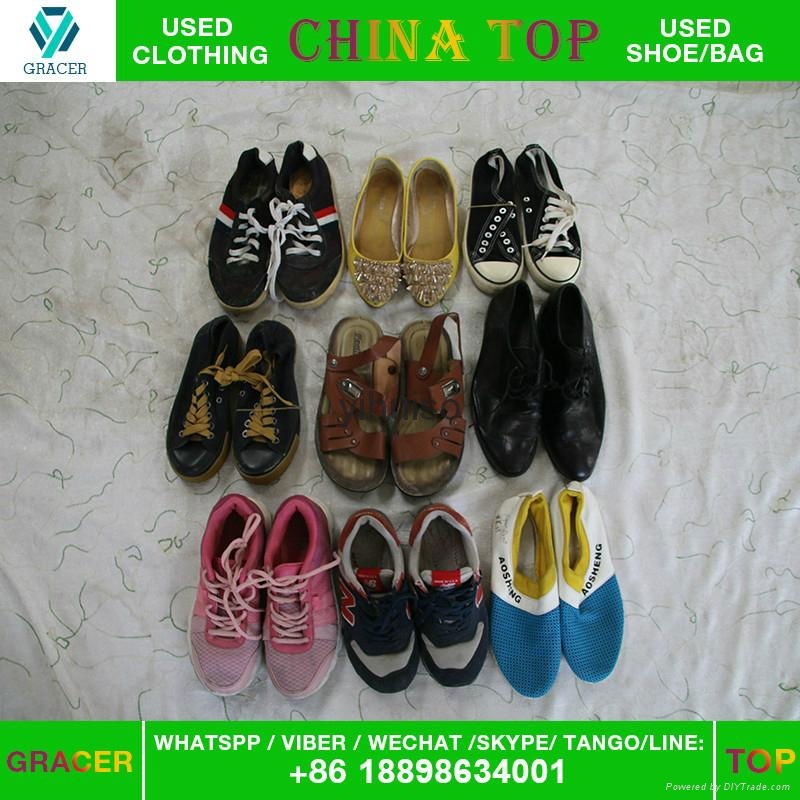 China Top Quality Used Shoes Man Sports Shoes Export to Africa