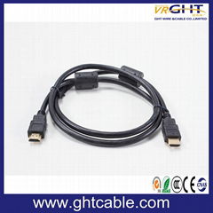 Copper 2m High Speed HDMI Cable with Ring Cores 1.4V