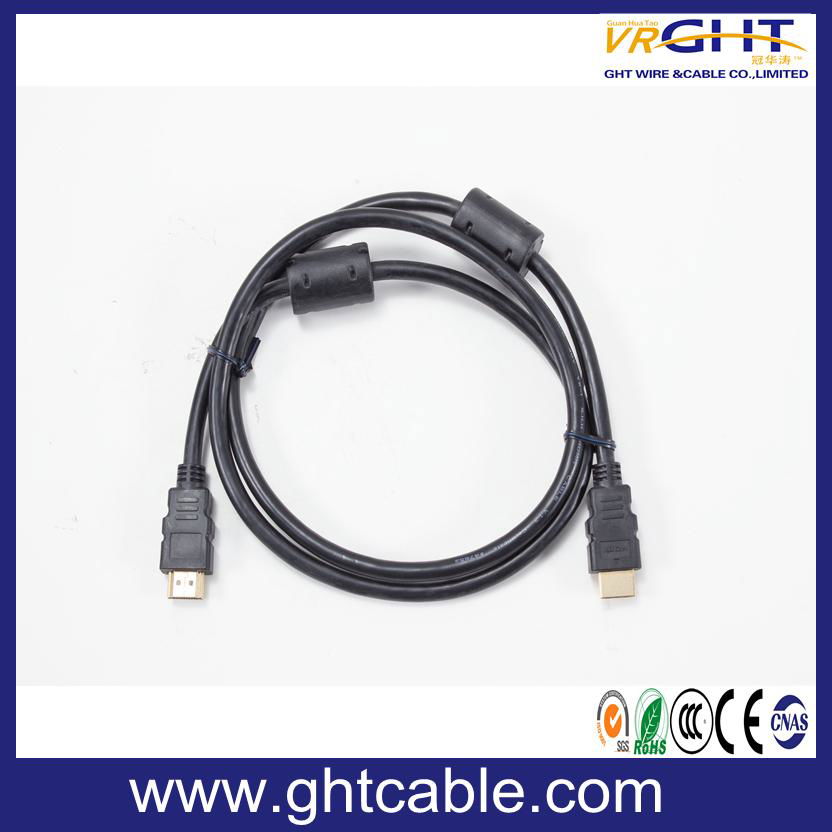 High Speed HDMI Cable with Two Ferrites or Ring Cores for 1.4V 2.0V 1080P (D003) 2