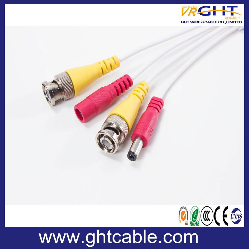 CCTV Cable with BNC  DC Plugs  3