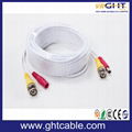 CCTV Cable with BNC  DC Plugs  4
