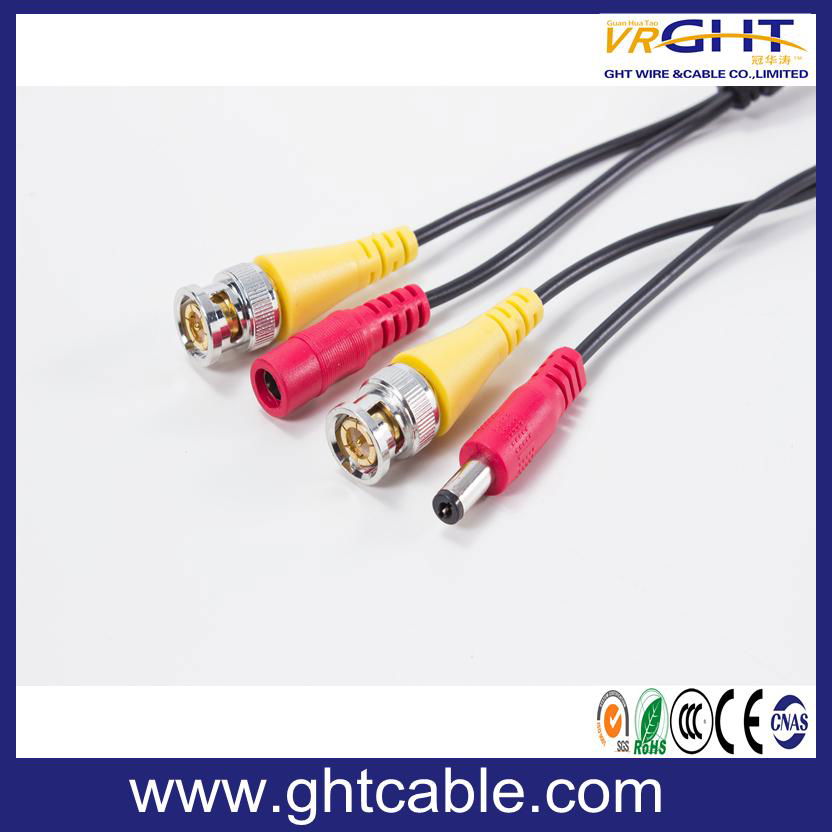 CCTV Cable with BNC  DC Plugs  5