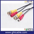 CCTV Cable with BNC  DC Plugs 