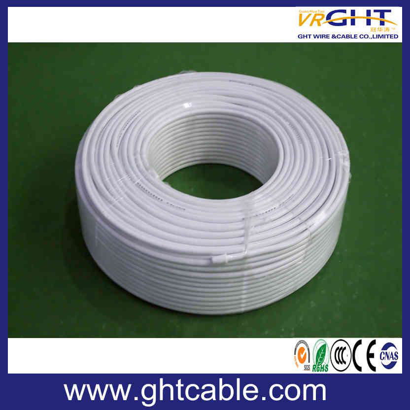  Black PVC Coaxial Cable RG6 75ohm 3