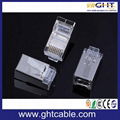 High Quality Glod Plated Shielded RJ45 Connector 8p8c