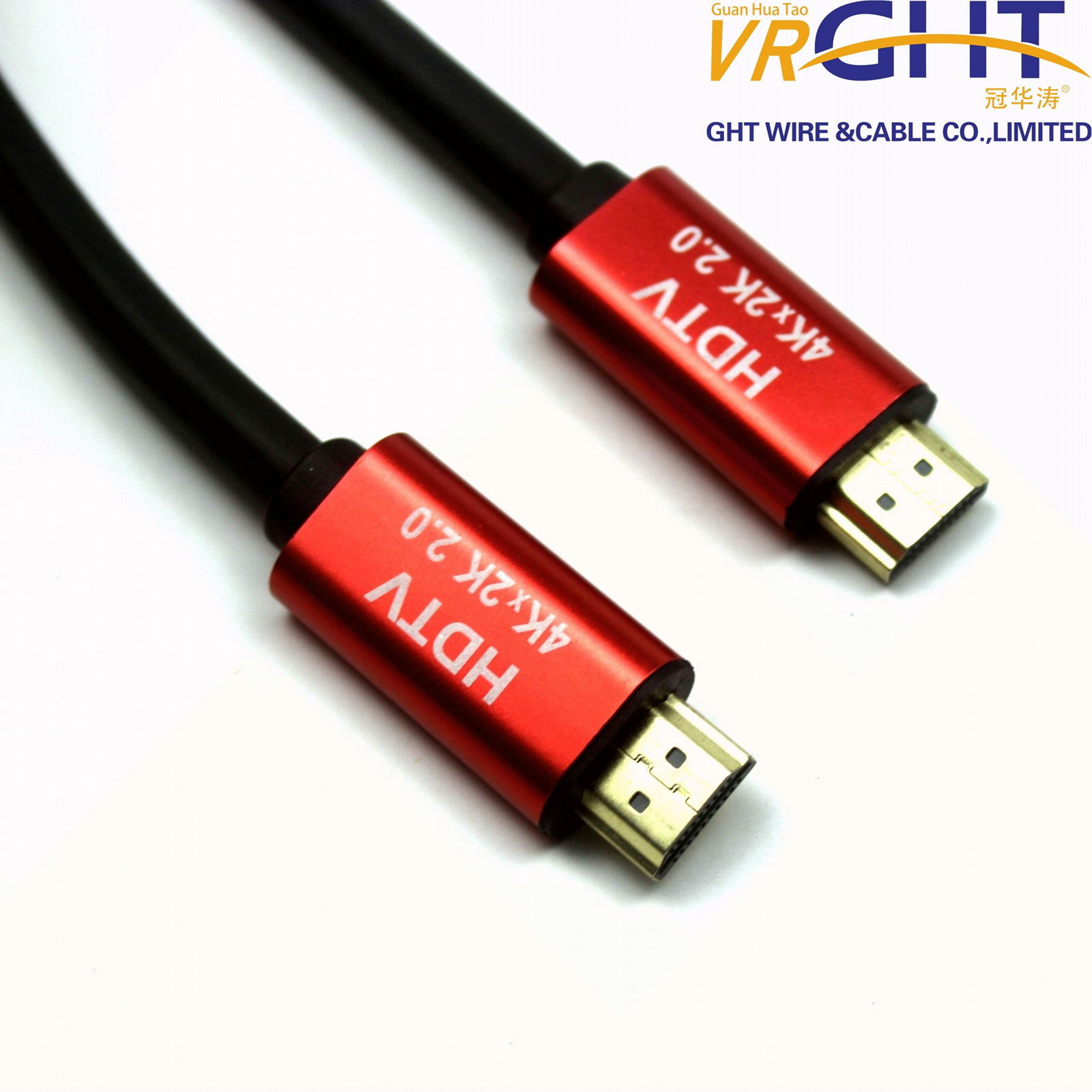 19+1 HDMI CABLE RED ALLOY 19+1 ALLOY VRGHT (China Manufacturer