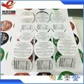 New design label sticker packing on roll 2