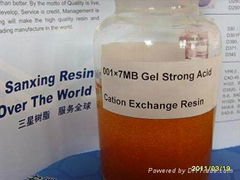 001×7MB Styrene Series Gel Strong Acid Cation Resin - for Mixed Beds