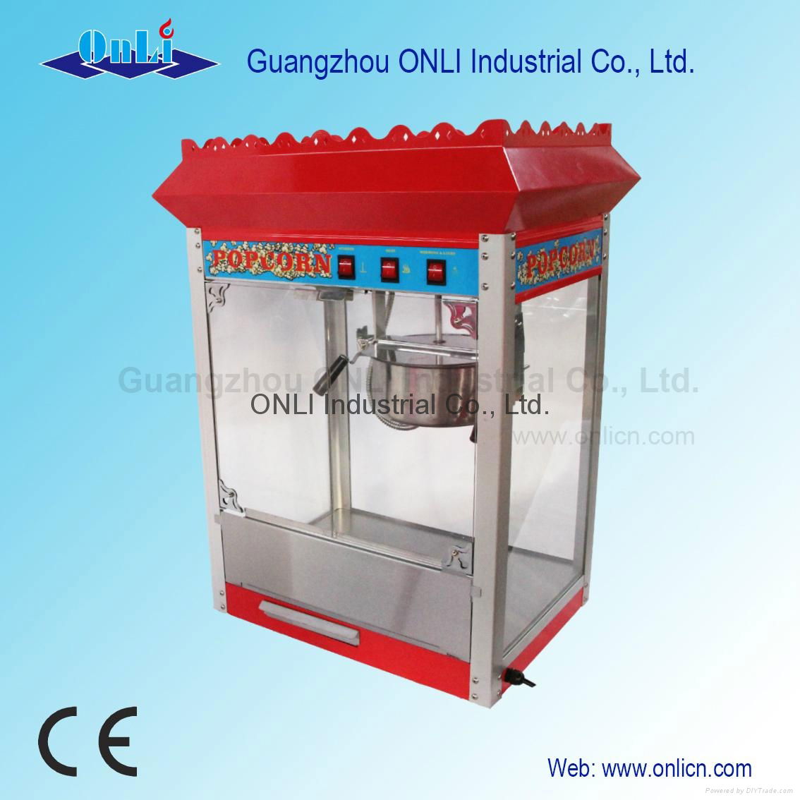 High quality Commercial CE Popcorn Popper Machine 8 Oz 3