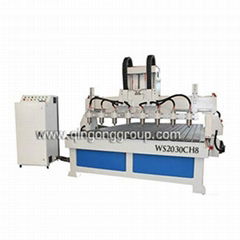 Eight Heads CNC Router Machine WS2030CH8