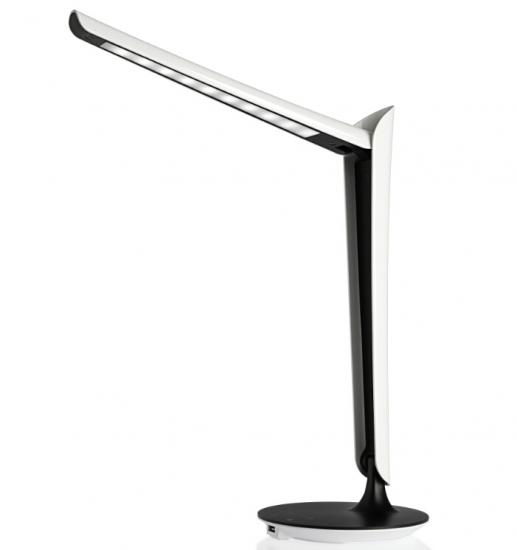 100-240V touch switch folding LED desk lamp with USB port for charging