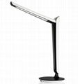 100-240V touch switch folding LED desk lamp with USB port for charging