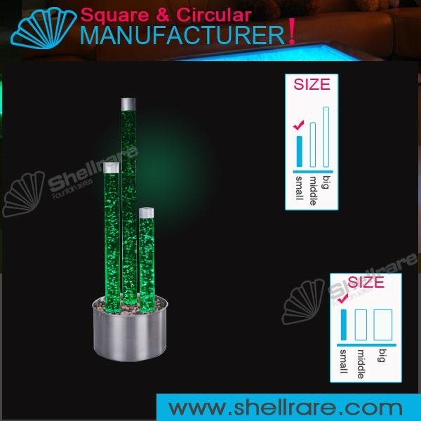 51 Inch Height Combined Acrylic Column Bubble Column Decoration for home decor