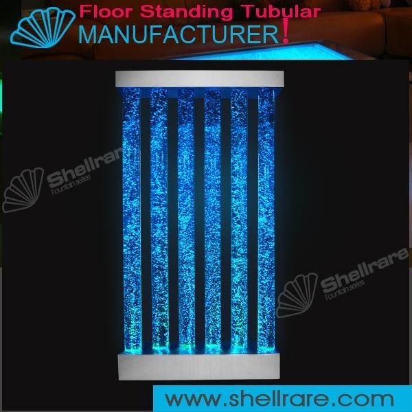 90Inch Height LED lighted TubularBubble Wall 