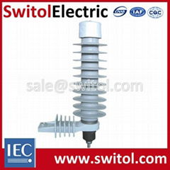 33KV Polymeric Metal Oxide Zno Lightning Surge Arrester