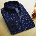 best men dress design long sleeve shirt brands led shirt 4