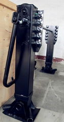 Inside one operation landing gear support  leg for semi-trailer parts