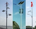 Vawt and Solar Hybrid Street Lamp 1