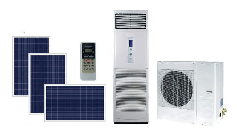 100% Solar Powered Air Conditioners with High Quality 4