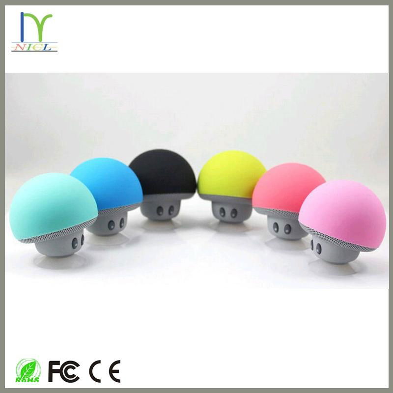 BT-280 Mini Portable Bluetooth speaker Multicolor mushroom chuck stents ste 2