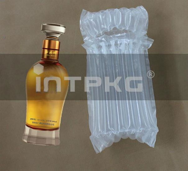 air filled plastic packaging for alcohol bottles 3