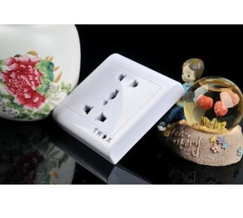 HD 2.4G wireless remote control hidden wall socket camera 30fps TF card motion d 2