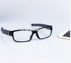 720P 30fps The first HD  detachable camera video glasses invisible lens