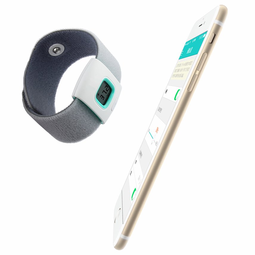 2015 Smart Baby thermometer high temperature alarm temperature measuring 24h  4