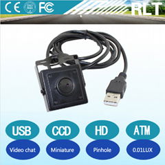 HD mini pinhole lens illumination dedicated micro usb camera