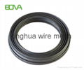 black iron wire rope