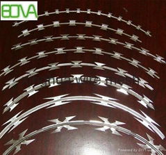 Razor Wire For Security Barrier