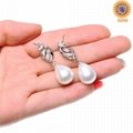 China wholesale fashion shell pearl earrings 5