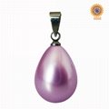 wholessale multi-color shell pearl pendant