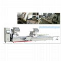 Double heads cnc cutting saw