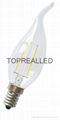 C35T 2W Dimmable Led Filament Candle Light 1