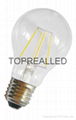 A60 4W Cob Led Filament Bulb Dimmable