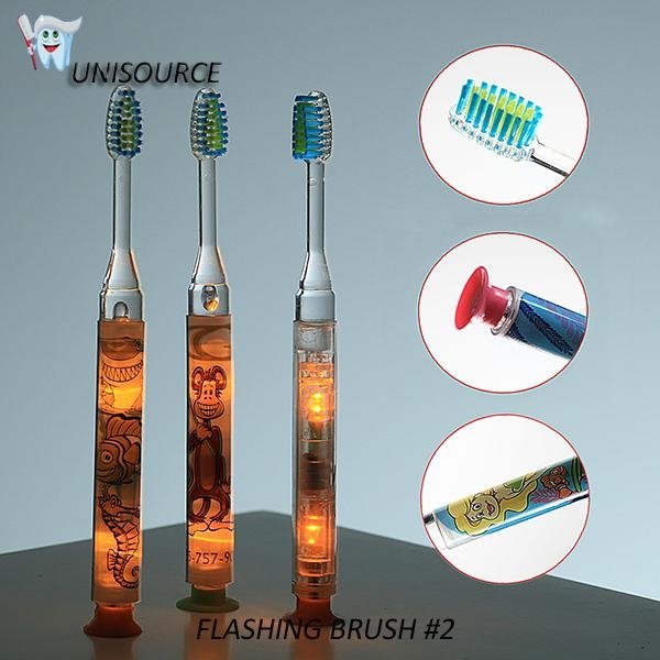 New Kids  LED  flashing toothbrush